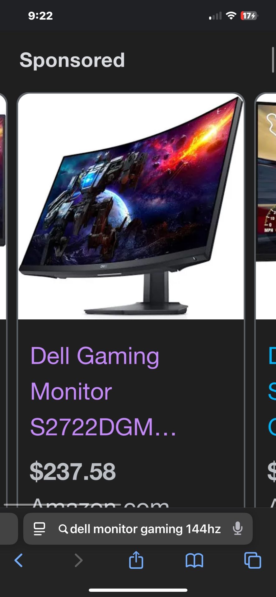 gaming monitor