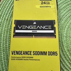 Corsair Vengeance 24GB DDR5 SODIMM – 4800MHz – BRAND NEW SEALED