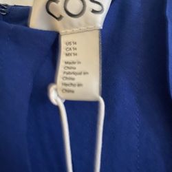 Dress, New With Tags,  Size 14. Brand "COS"