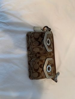 Coach wristlet for sale