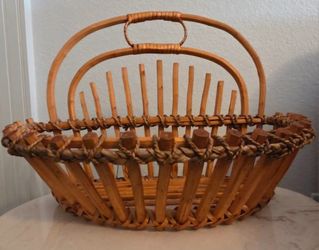 Vintage Wall Basket  MCM
