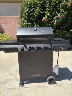 Nexgrill 5-Burner Liquid Gas Grill with Side Burner
