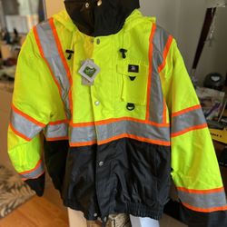 3A High Visible Cold Weather Jacket