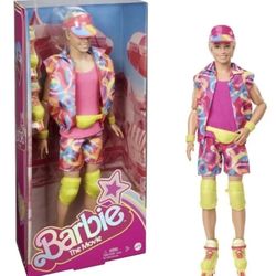 Barbie The Movie Collectible Ken Doll Inline Skating Outfit IN HAND