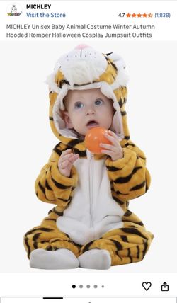 Baby tiger costume