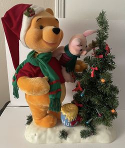 Winnie The Pooh & Piglet Animated Christmas Telco Motion-ette