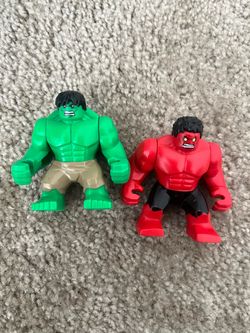 Hulk and Red Hulk
