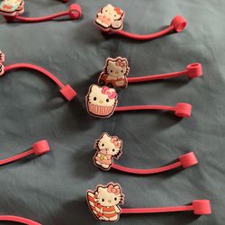 Straw Topper Hello Kitty 