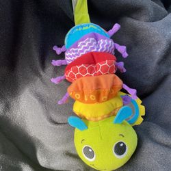 Infantino Hug and Tug Musical Bug Sensory Baby Toy 6-12 Months，US