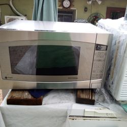 GE Stainless Steel Profile Inverter Technology Microwave