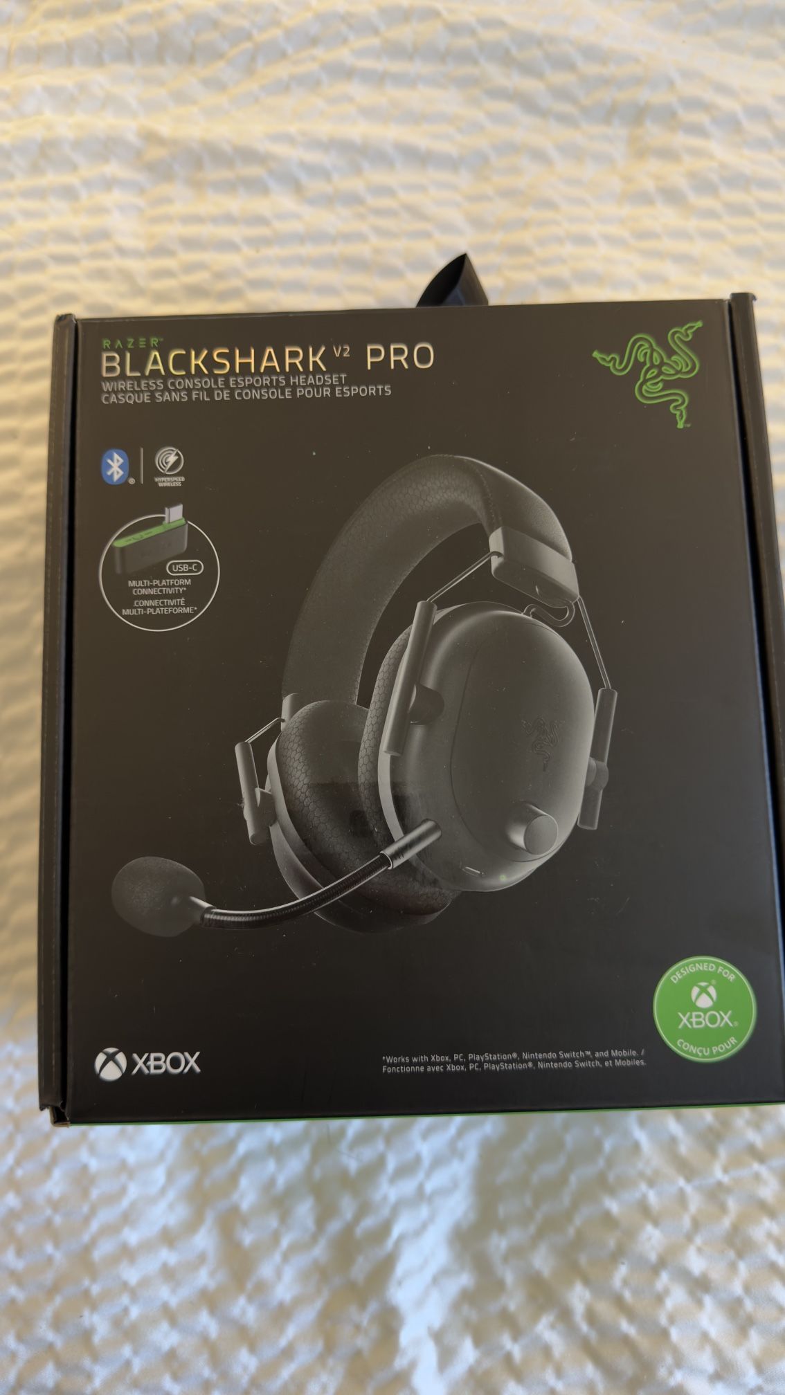 Razer BlackShark V2 Pro Wireless Gaming Headset - Black