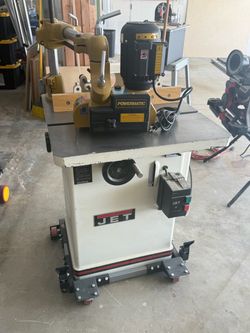 Jet shaper and Powermatic feeder
