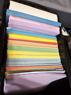 Colored Paper & Cardstock
