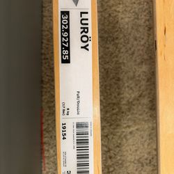 IKEA Full Bed Frame + NEW Under-bed Storage Drawers - Excellent Condition