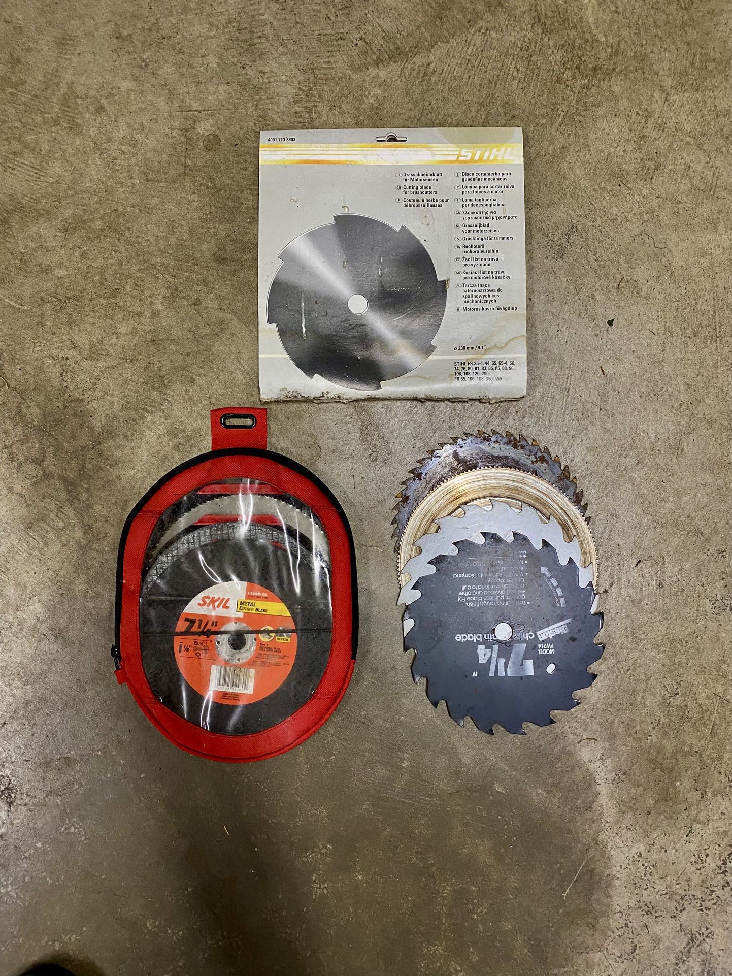 Circular Saw Blades / weed eater  / weed whacker 