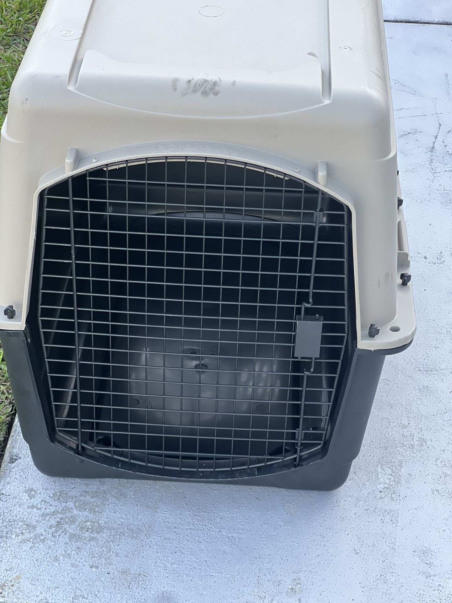 Top paw xl dog crate sale, Top Paw Kennel Dog crate 40 XL Portable 40x27x31 barley used in excellent condition location below. 31705 SR-54 Wesley Ch