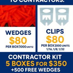 Tile Clips And Wedges