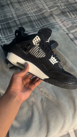 jordan 4 retro white and black