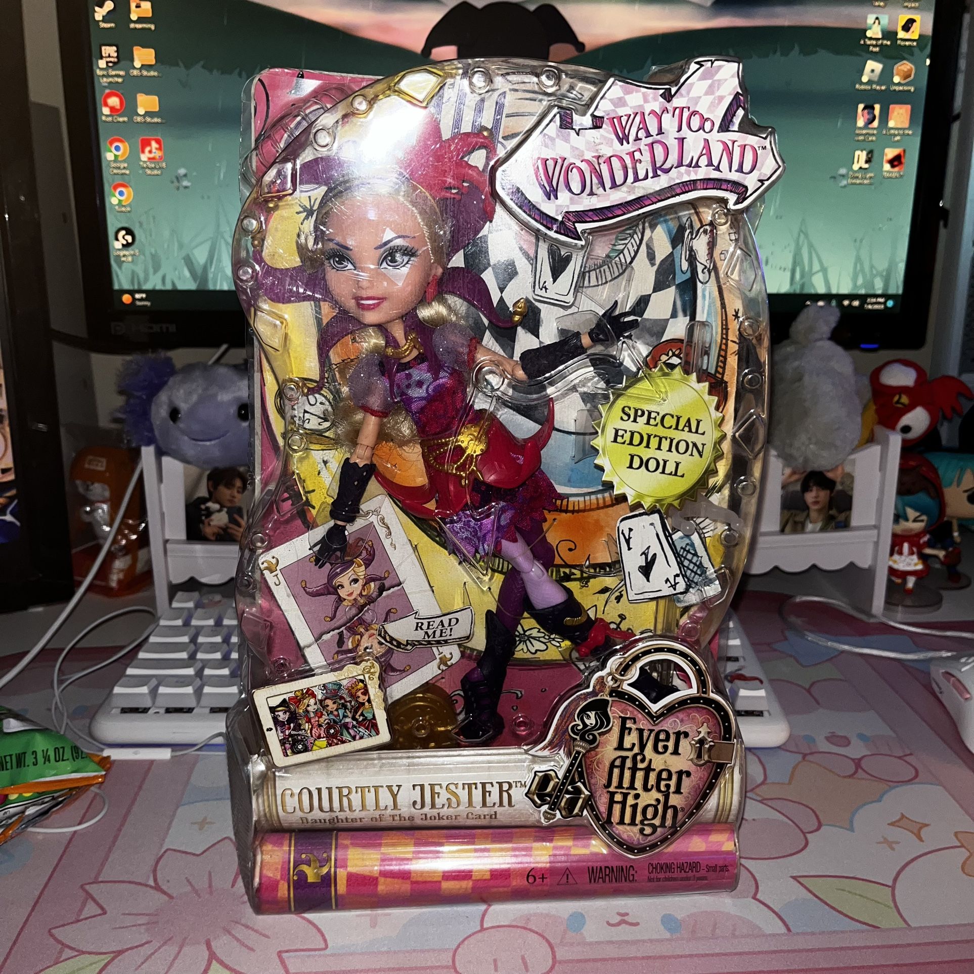Courtly jester doll new arrivals