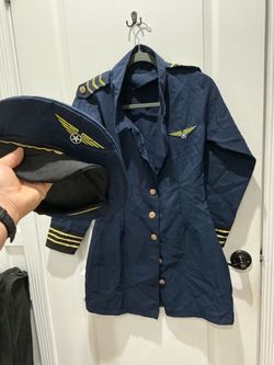 Pilot / Airline Captain Halloween Costume size S/M