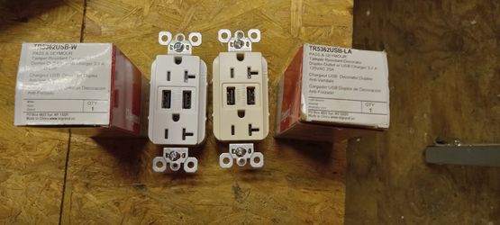 20amp USB Decor Wall Receptacles