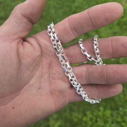 4mm Sterling Silver Box Chain