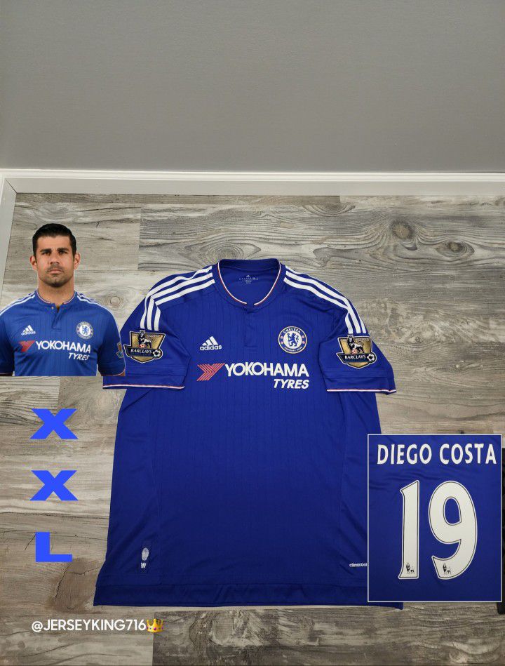 Adidas Diego Costa#19 2015/2016 Home Soccer Jersey Rare XXL for Sale in Tonawanda, NY - OfferUp