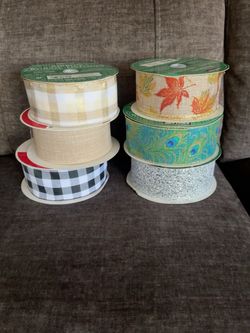 Wire edged ribbons