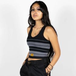 FB county girl Charlie browns tank top XS/S