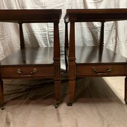 Mahogany End Tables