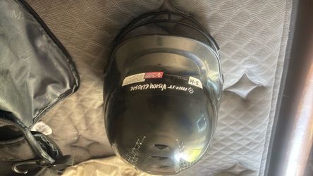 Black softball helmet brand new tags still on size medium small