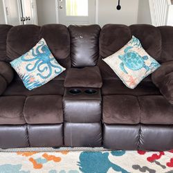 Power Sofa , Love Seat And Chaise