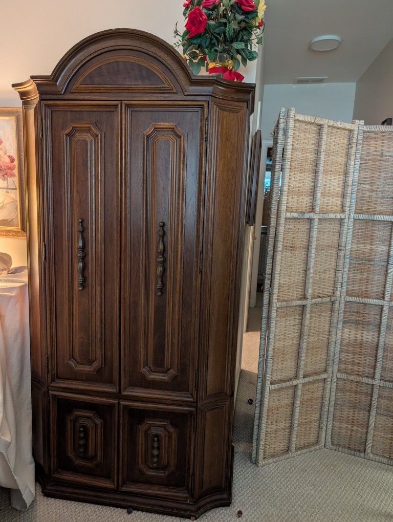 Armoire and Dresser w/Mirror