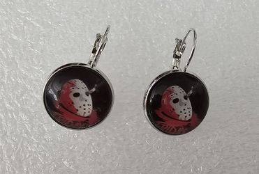 Friday THE 13TH Halloween HORROR earrings