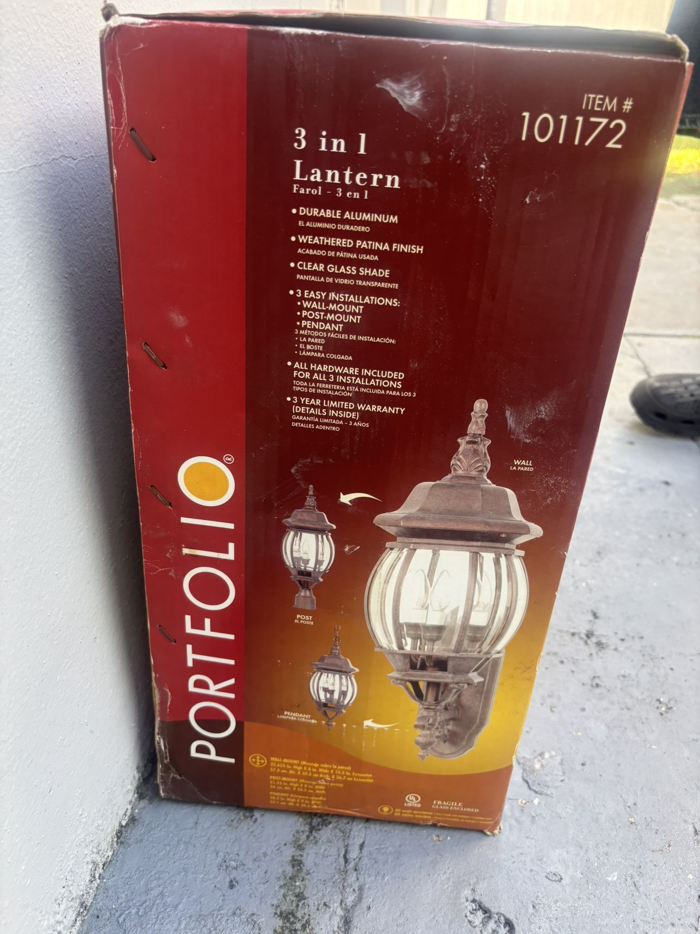 portfolio 3 in 1 lantern