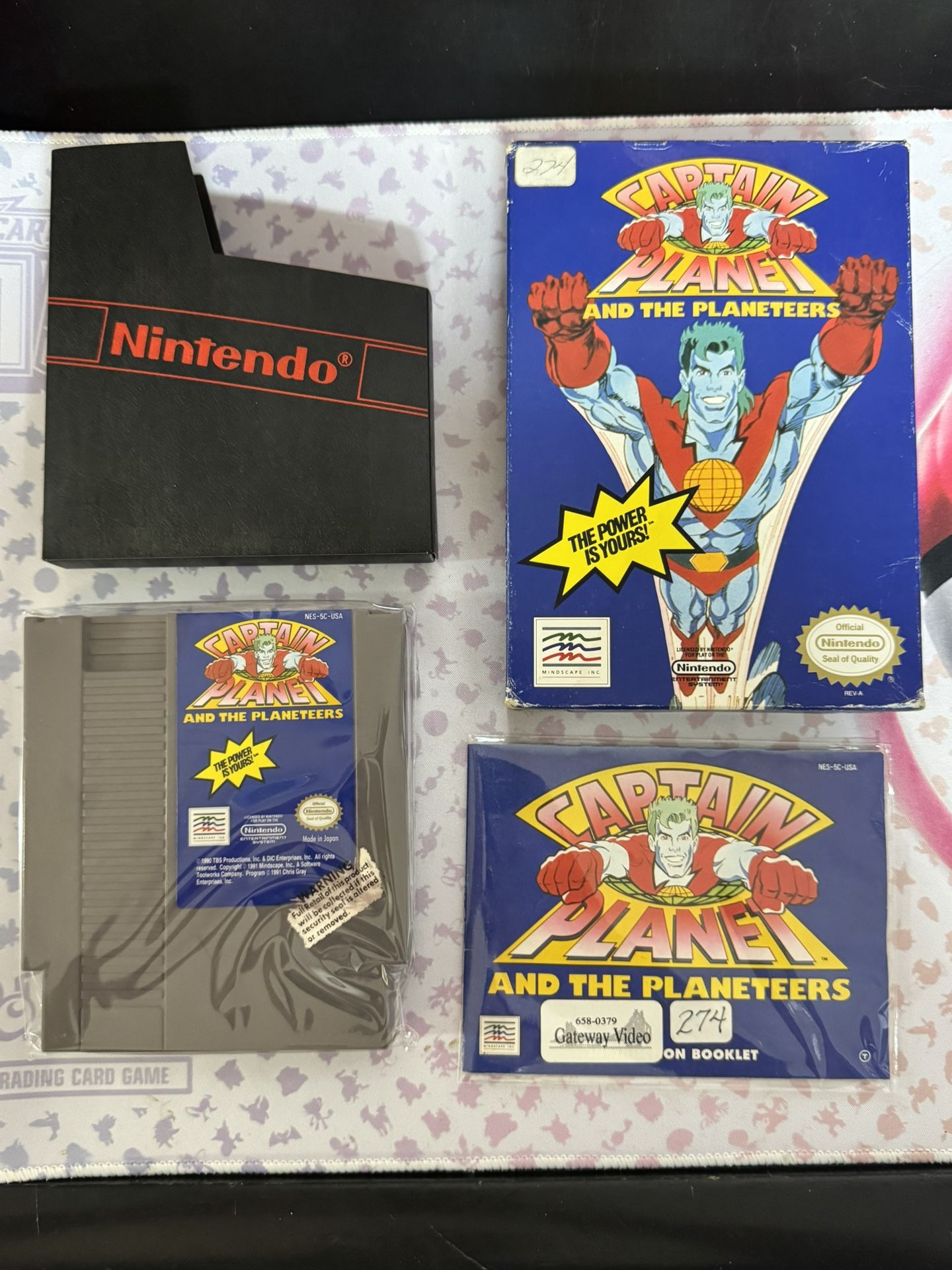 Captain Planet NES - CIB Complete Nintendo Game