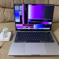 2023/2024 MacBook Pro 14” M3, 8gb Ram, 1TB, 19 cycles,100% battery,  excellent