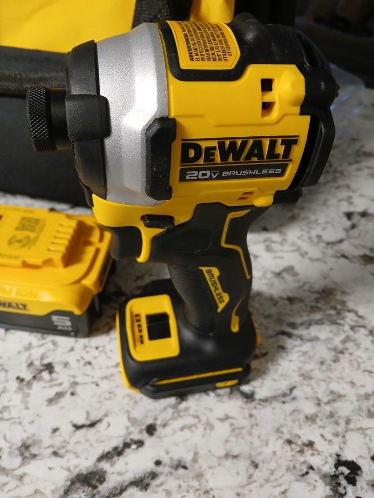 Dewalt Drill New Brushless Impact