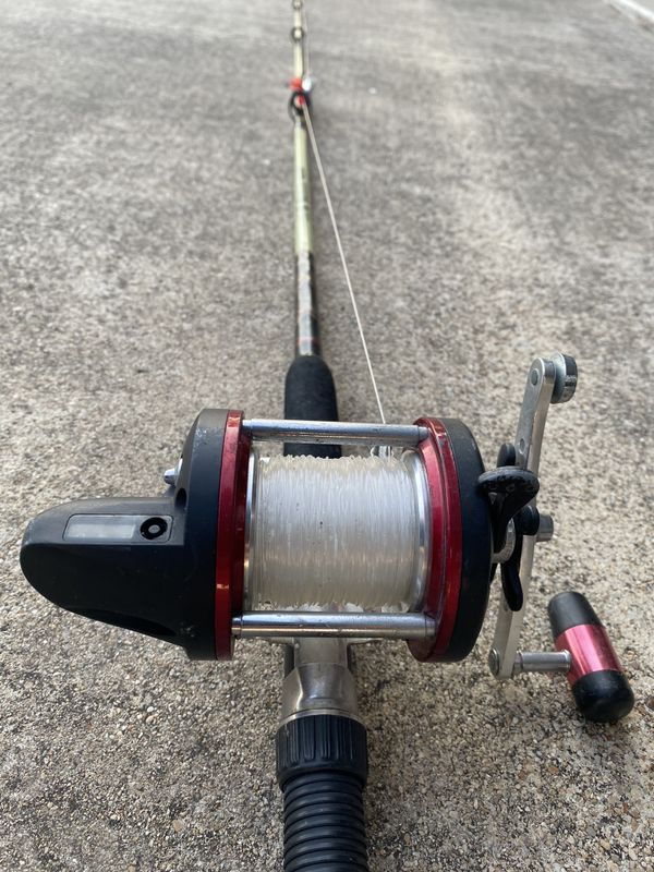 Rhino Rod and Reel With Line Counter for Sale in San Antonio, TX OfferUp