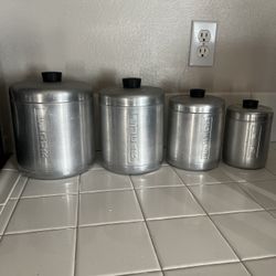Vintage Canister Set