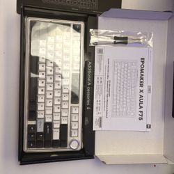 Aula X Epomaker f75 keyboard STILL WITH BOX