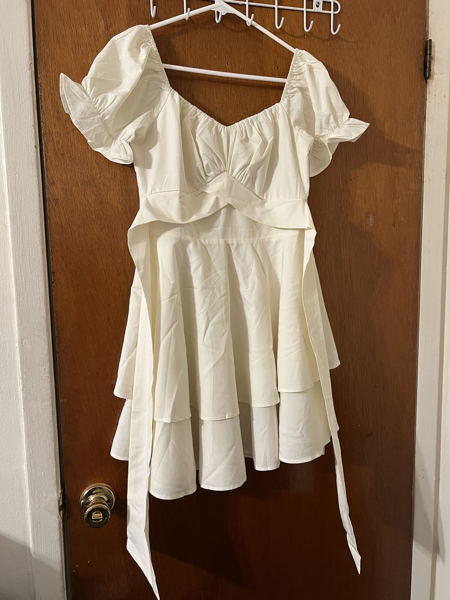 White Mini Dress 