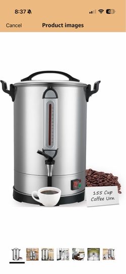 155 Cup Stainless Steel Coffee Urn