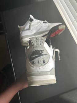 R3p Jordan 4 white cement