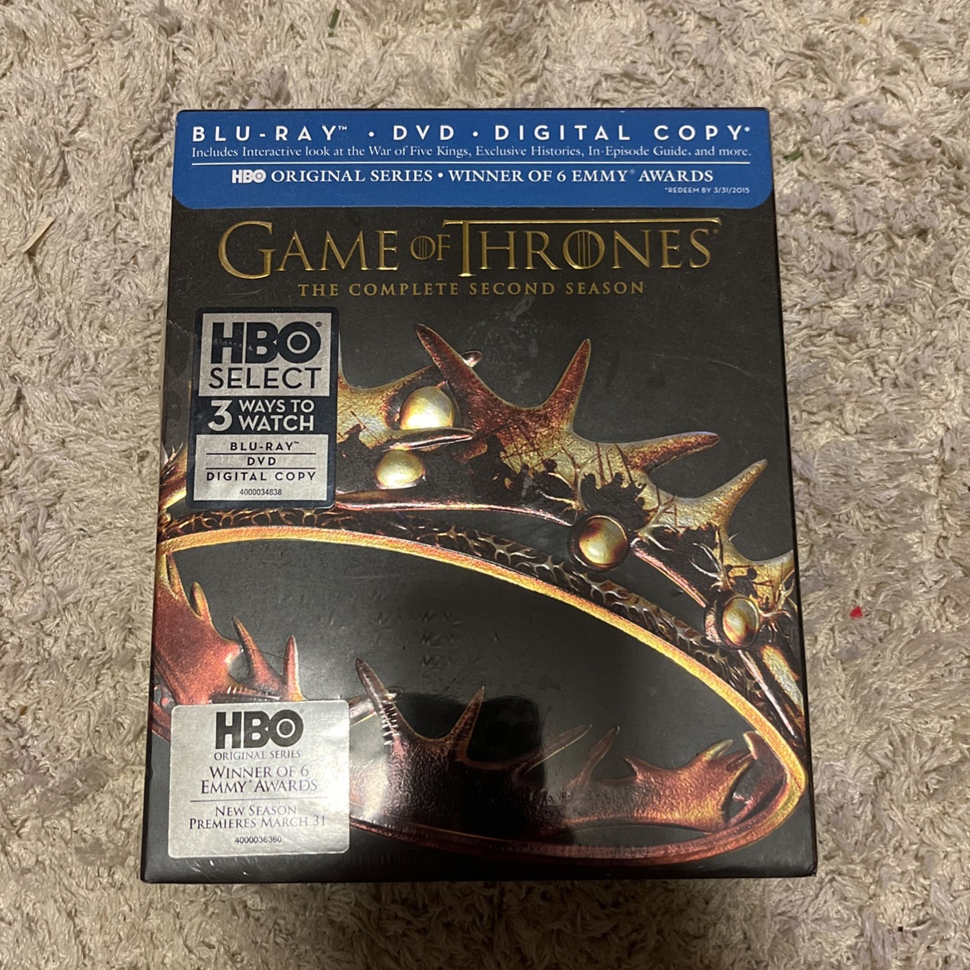 Game Of Thrones Season 2