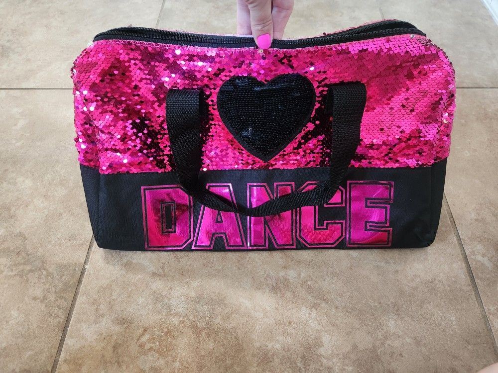 Dance Duffle Bag w/sequins (NEW!)