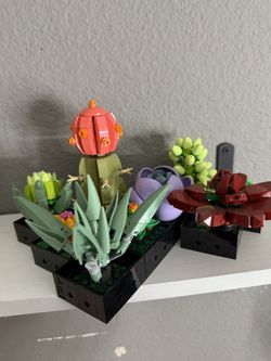 Lego Succulents