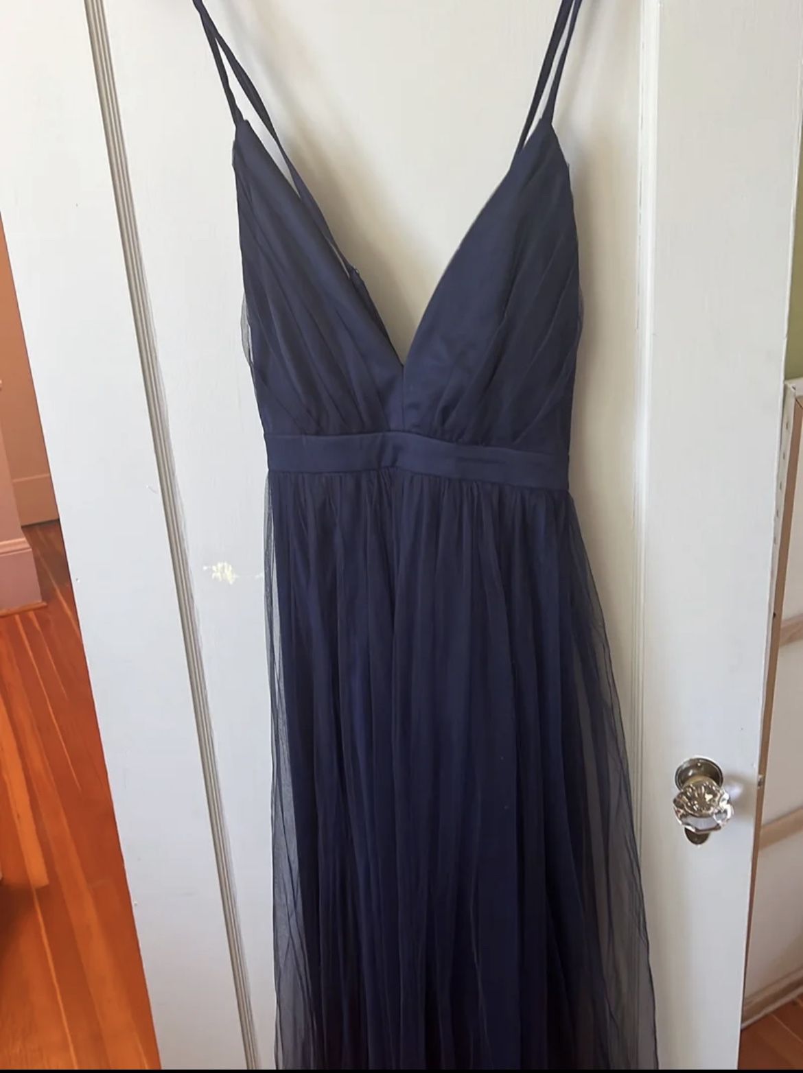 Navy Blue Maxi Dress Size XL