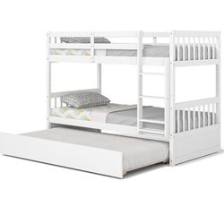 Queen Size Bunk Beds and Mattress 