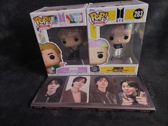 Jimin(BTS) album and funko pops